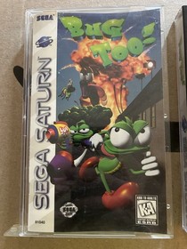 Bug Too! (Sega Saturn, 1996) Tested Working CIB