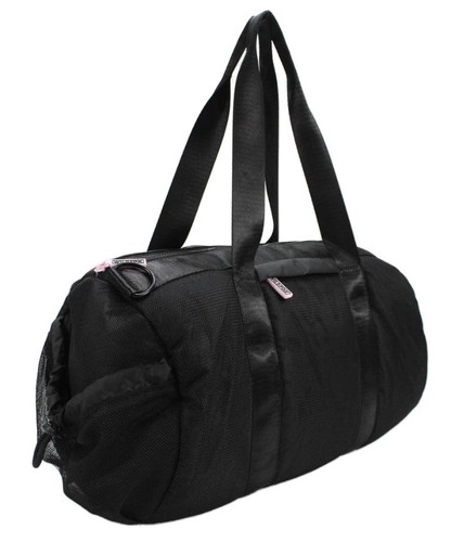 WILDFOX leichte schwarze Netz-Reisetasche - Bild 2 von 8