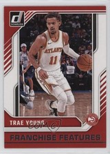 2024-25 Panini Donruss Franchise Features Trae Young #9 12ps