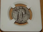 1929S US Standing Liberty SILVER Quarter! "San Francisco" Mint! VG/FINE! Coin!
