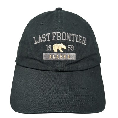 Last Frontier 1959 Alaska Slideback Baseball Cap Black OS Fahrenheit Headwear