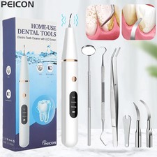 Ultrasonic Dental Scaler Teeth Tartar Plaque Clean Stain Tooth Calculus Remover