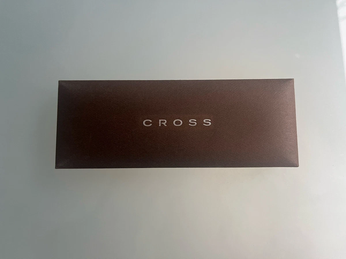 Vintage Cross Ball-Point, Fountain Pen Set (Style Bille Plume Black) New In Box