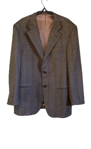 Burberry London Brenport Classic Blazer 100% Pure Virgin Wool 100% Stamen 44R - Picture 1 of 11