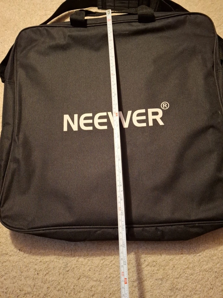 NEEWER Anillo Luz Estuche Bolsa de Transporte Cremalleras Protectoras Multiusos 20"x20”x2” Foto 3 de 4
