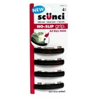 Scunci No Slip Grip All Day Hold No Slip Grip Hair Barrettes, Tortoise and Bl...