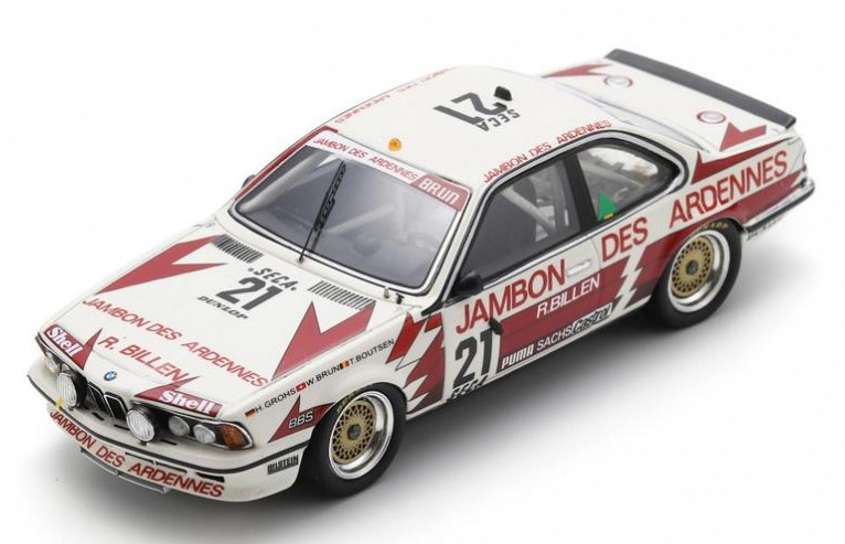 Miniature BMW 635 Csi Spark au 1/43 finition résine haut de gamme