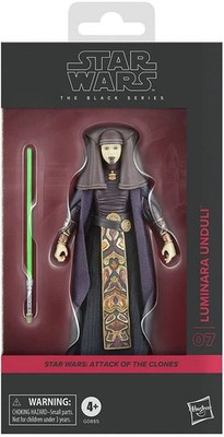 Hasbro Star Wars Black Series (6'') Attack of The Clones  Luminara Unduli Neu/OVP