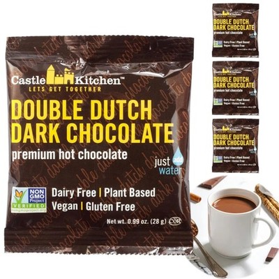 Castle Kitchen Hot Chocolate Packets, 1oz Single Serve Mix (4 Pack) Rich &