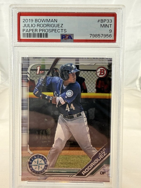 Julio Rodriguez Bowman 1st PSA 9