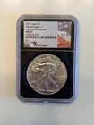 2021 Silver Eagle Heraldic Eagle T-1 Last Day Of Production NGC MS70