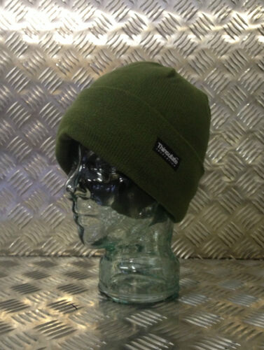 Green Thinsulate Beanie Hat - Very Warm - One Size - Brand New