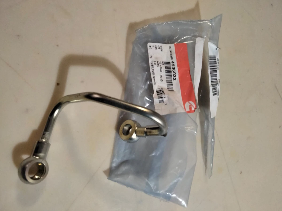 Genuine OEM Cummins Fuel Drain Tube 4936022 | eBay