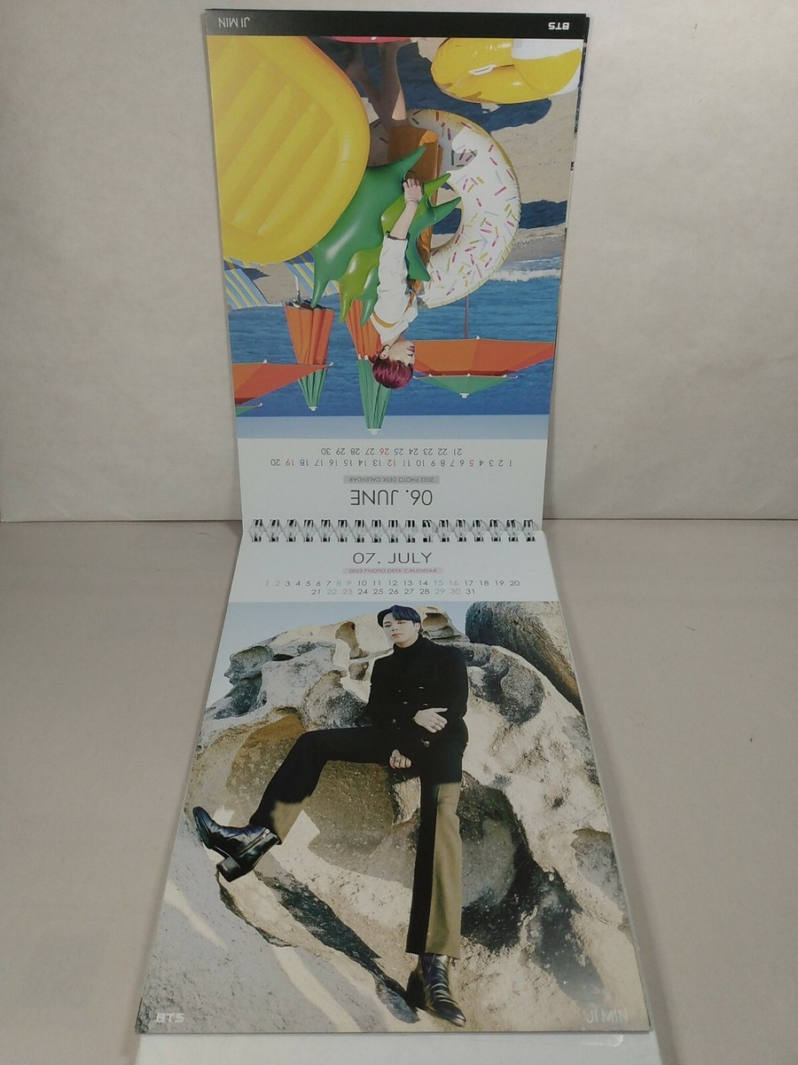 BTS Jimin Photo Desk Calendar 2022 & 2023 K-POP New Ships FREE US
