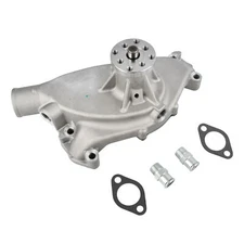 High Volume Satin Short Water Pump For BBC Big Block Chevrolet 396 427 454 502