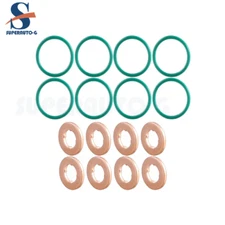 Fuel Injector O-Ring Seal w/ Gasket for Chevy Duramax LLY LBZ LMM 2004.5-2010