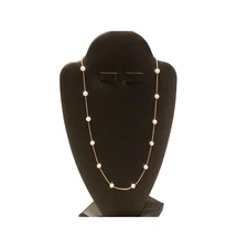 FAS Italy Sterling Necklace With Pearls