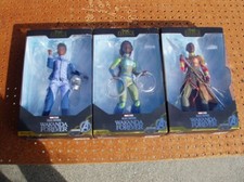 BLACK PANTHER WAKANDA FOREVER 3 DOLLS FRESH FIERCE OKOYE NAKIA SHURI NEW NIB