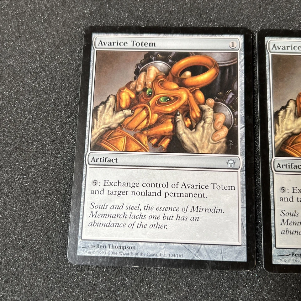 Avarice Totem Magic The Gathering Mtg Artifact Fifth Dawn Card 2 - Image 3 of 4