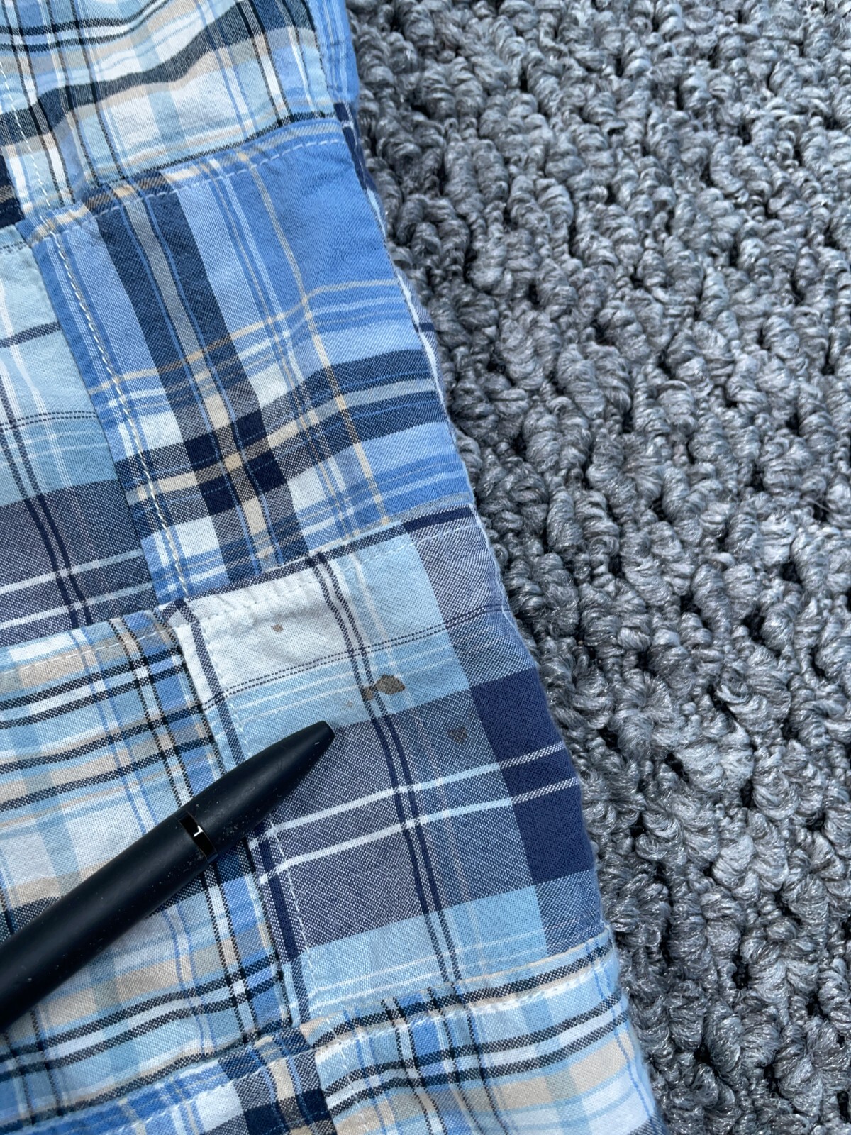 L.L. Bean Patchwork Madras Pattern Shirt Adult La… - image 4