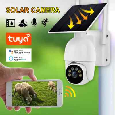Tuya App Wifi Solar Power Bullet Kamera Wireless Outdoor IP Überwachungskamera A20