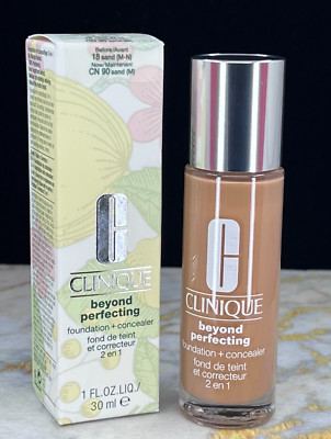 Clinique Beyond Perfecting Foundation+Concealer #CN 90 sand(M) -1oz (NIB)