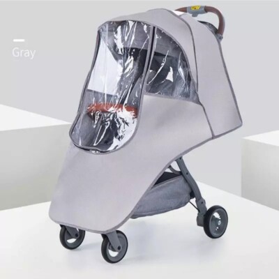 Stroller Rain Cover Universal Baby Travel Weather Shield  Wind/Snow/Waterproof