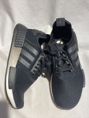 Adidas Women's Boost NMD R1 New Black Running Shoe EF 4276 Sz6 | eBay