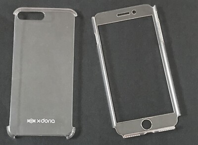 x-doria Handyschale - Schutzhülle Halbschale - für Handy 7 Plus - transparent