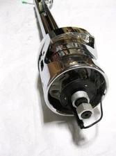 32" Steering Column Tilt Auto No Key & Shift Indicator W/ Wheel Adapter Chrome