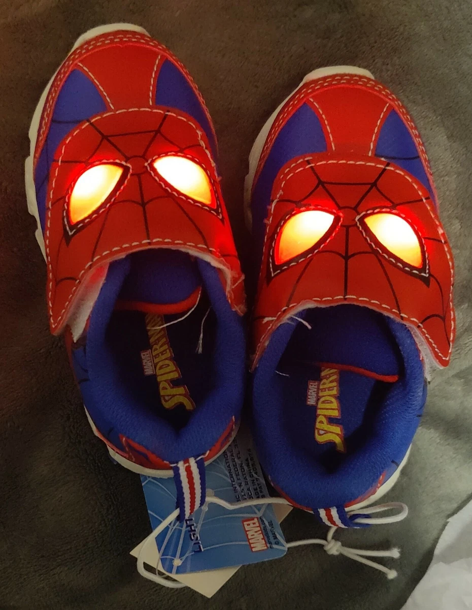 Spiderman shop velcro shoes