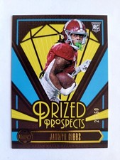2023 PANINI LEGACY PRIZED BLUE JAHMYR GIBBS RC! 26/50! 1/1! ROOKIE JERSEY #!