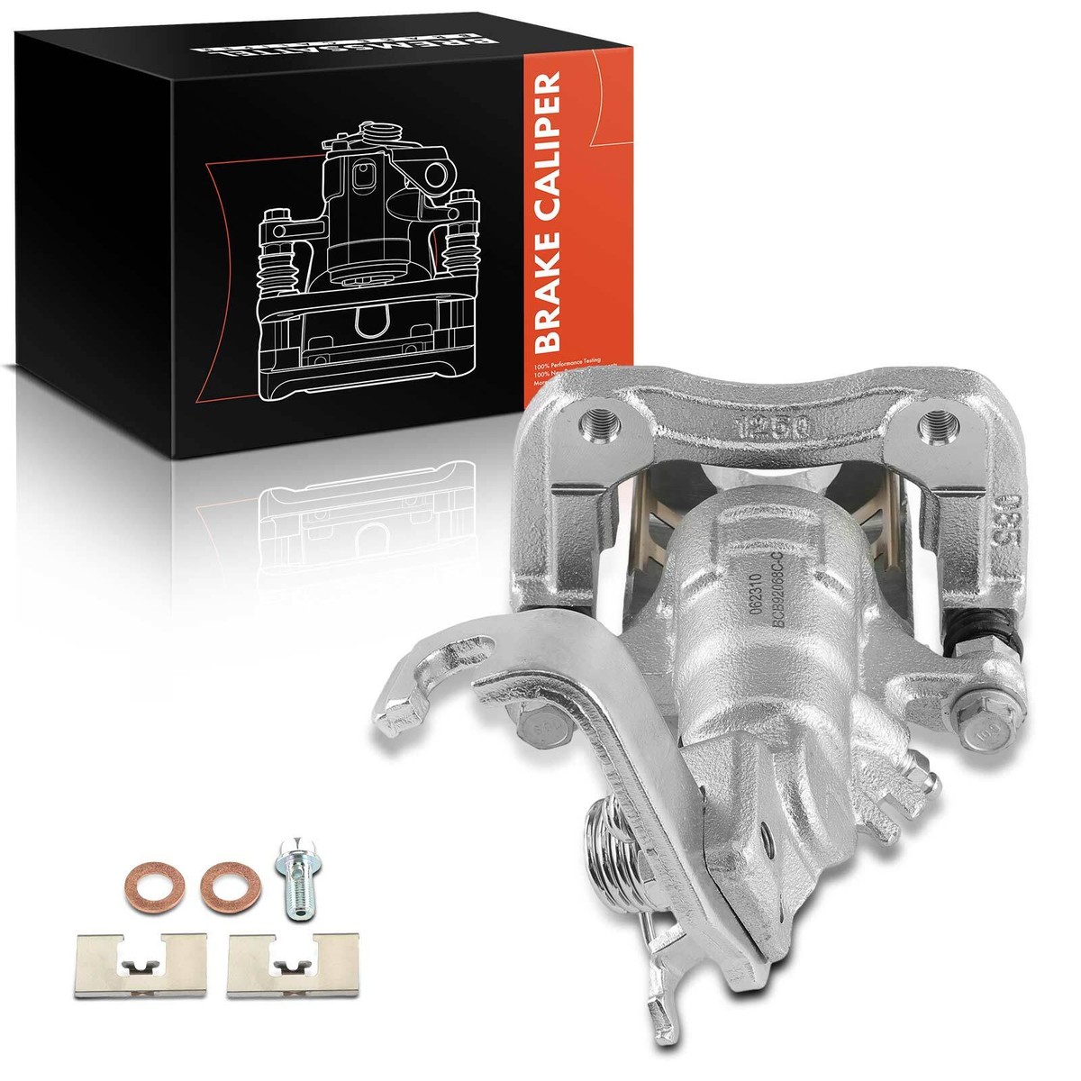 Genialith Rear Brake Calipers With Brackets For Honda Accord 1998-2007 & Acura TSX 2004-2008 (Left & Right Pair)-898407