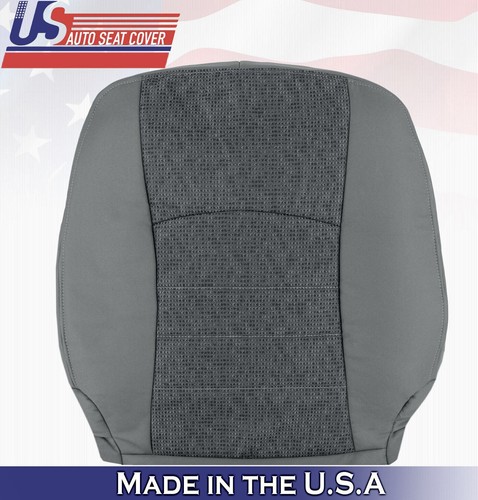 2015 For Dodge Ram 3500 4500 SLT Passenger Top & Bottom Cloth Seat Covers Gray - Picture 2 of 12