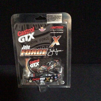 1:64 Scale John Force Diecast Car By Action X NHRA NEW 2001 Mustang Ford NIP
