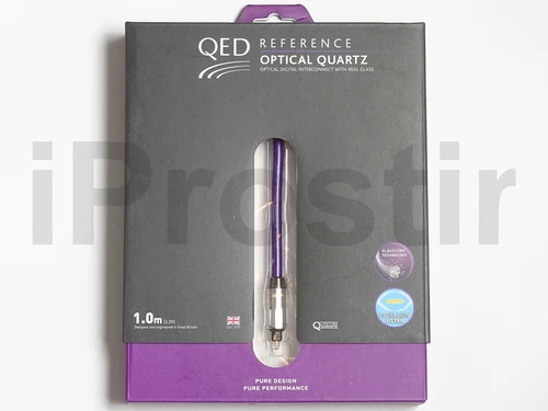 QED Reference Optical Quartz Digital Interconnect With Real Glass 1.0 m QE3310