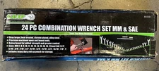Grip 24 Piece Combination Wrench Set MM & SAE