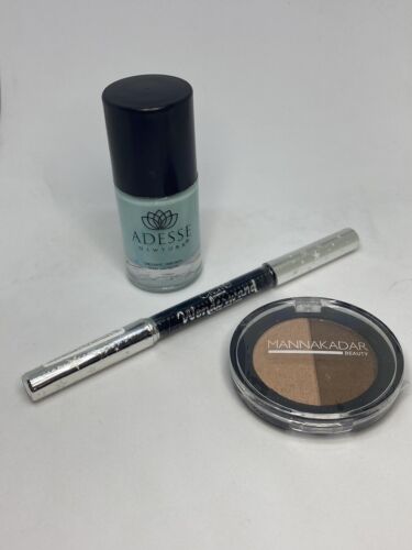 NEW Lot of 3 Premium Makeup Items Ciate Mannakadar Bronze Adesse Surfer Girl - Picture 1 of 9