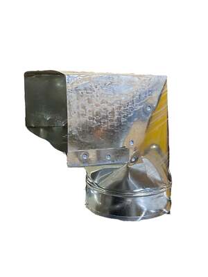 HCP, 77241280, 4'' x 12'' x 8'', Straight Boot, Duct Fitting