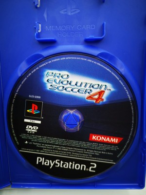Jeu Pro Evolution Soccer 4 (PES 04) - PlayStation 2 - Édition 2004 - Très Bon état Complet