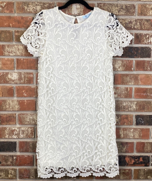 she sky lace dress Womens - Black - Dress - She + Sky - Medium - Lace / Lined - Knee Length