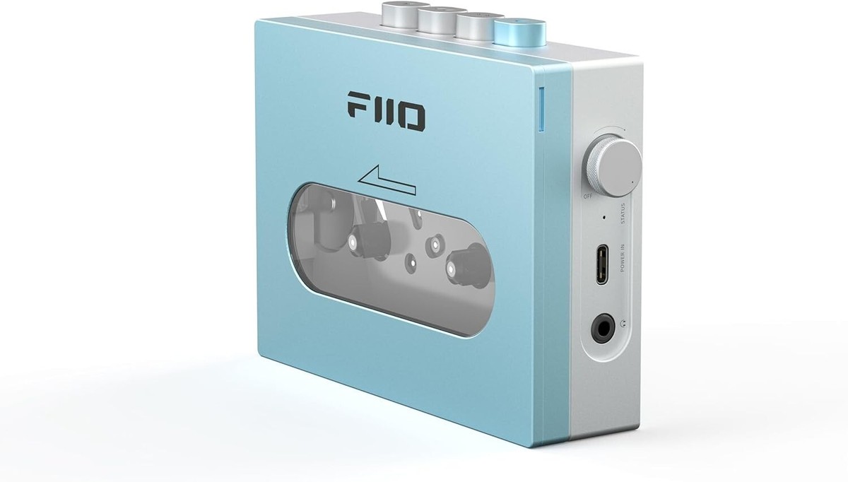 FiiO CP13 Portable Cassette Tape Player w/3.5mm Earphone Jack (Sky