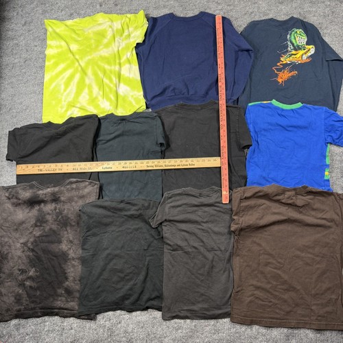 Vintage 90s Kids Youth Boys Graphic Characters Mix Sizes Lot Bundle AS IS READ - Picture 11 of 12