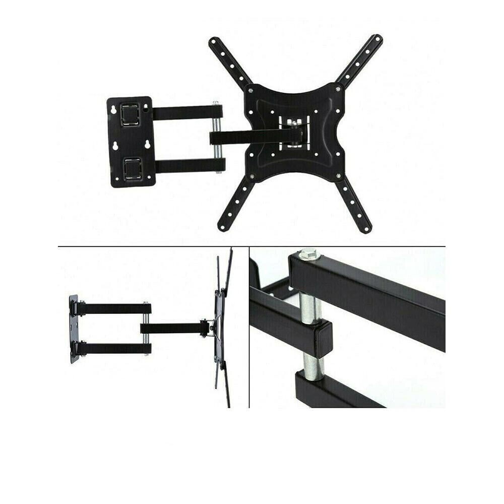 Staffa TV Ultra Sottile - Per TV 17-45 Pollici, Fino 30 Kg - Inclinabile, VESA 200x200 Mm