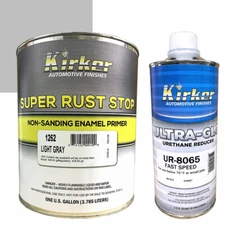 Gal Kirker Super Rust Stop Non Sanding Enamel Primer LT Gray 1262 Fast Reducer