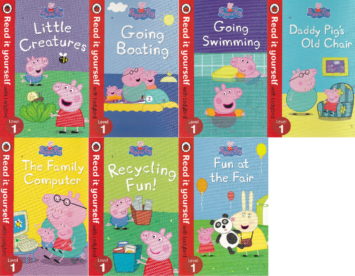 PEPPA PIG READ IT YOURSELF LEVEL 1 X 7 BOOKS (PAPERBACK) BY 
