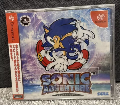 Sonic Adventure (1998, Sega) Brand New Factory Sealed Japan Dreamcast DC Import