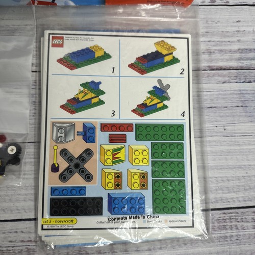 Vintage Lego Creator 1999 Rose Art The Race To Build It Board Game - Picture 10 of 11
