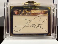 2025 POTUS A Word From The President Jimmy Carter Presidential Signature PS-JC39