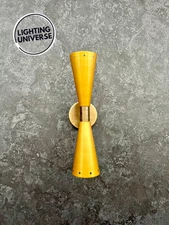 Brass Wall Sconce Mid Century Italian Stilnovo Adjustable Lamp Christmas Gift